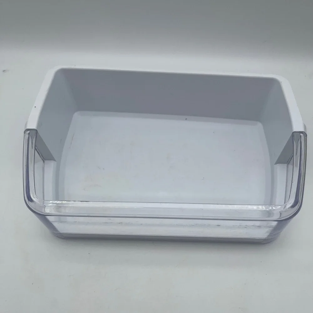 Samsung RFG298AARS Refrigerator Door Bin Shelf Replacement Clear White Plastic